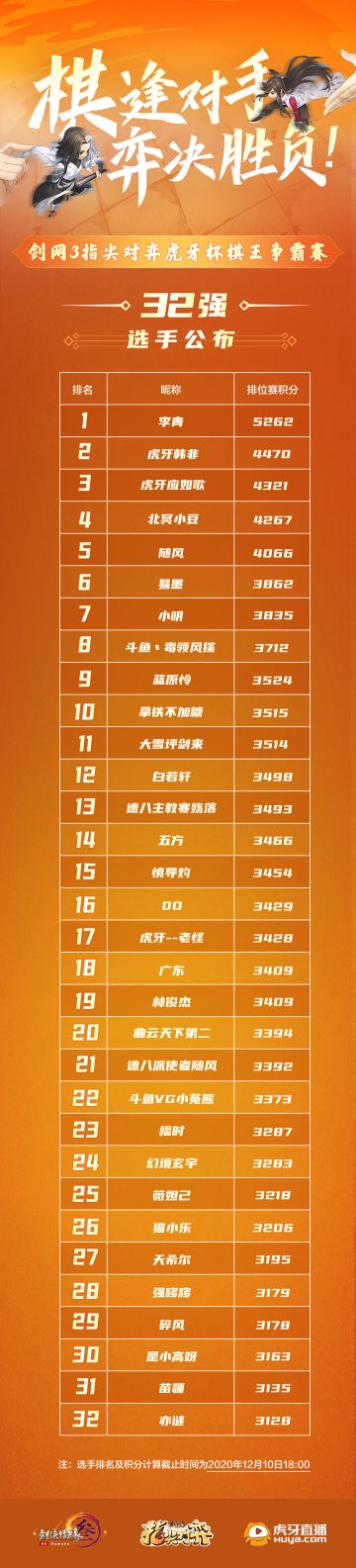 《剑网3指尖对弈》棋王争霸赛即将开启！