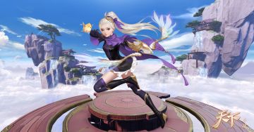 龙战于野，凤翔于空！《天下》手游全新门派翎羽山庄绝...