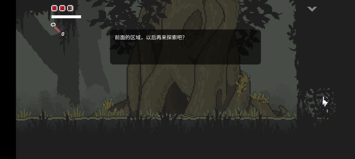 前面的区域,以后再来探索吧?截图