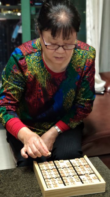 我教会了66岁的妈妈玩数独