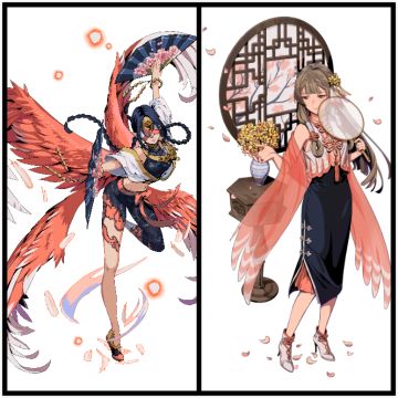 【人气投票决赛应援】帝江&鸾鸟