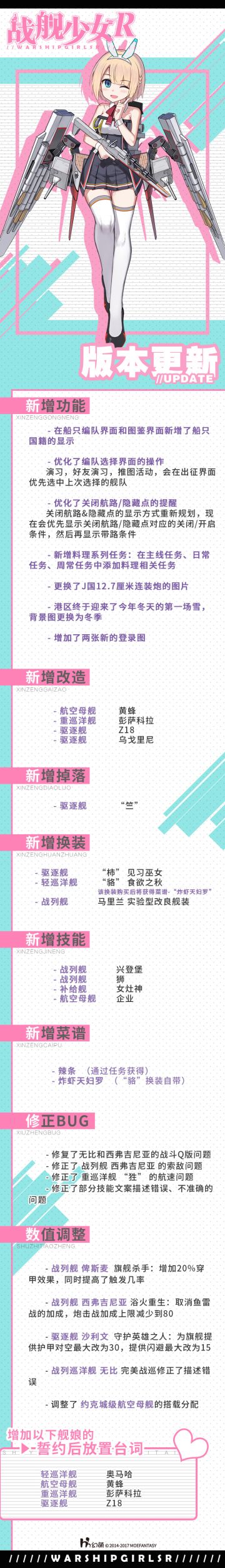 2017.12.7版本更新维护公告