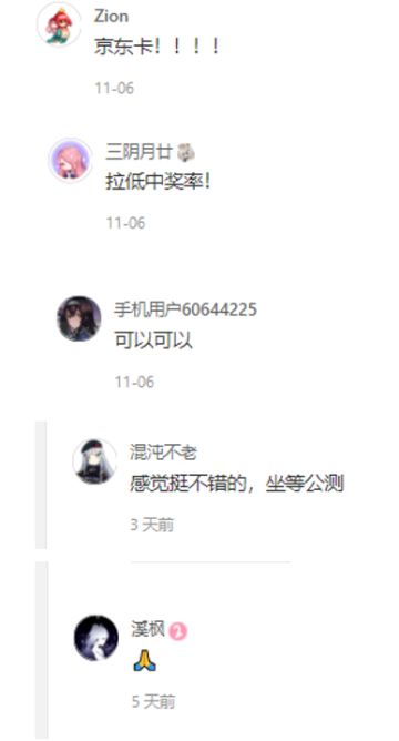 【开奖啦】《映月城与电子姬》公测定档福利活动开奖啦！！