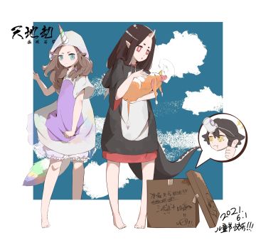 同人专栏&壁纸福利丨姐姐，我们好像变成了奇怪的模样！没错！