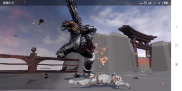 打大剑哥(卡缪剑)还不大熟练