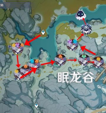 【素材攻略】超好用的！雪山地区精英怪清理路线详解~