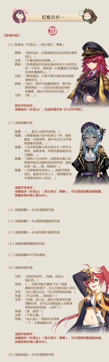 姬魔恋战纪12月27日更新公告