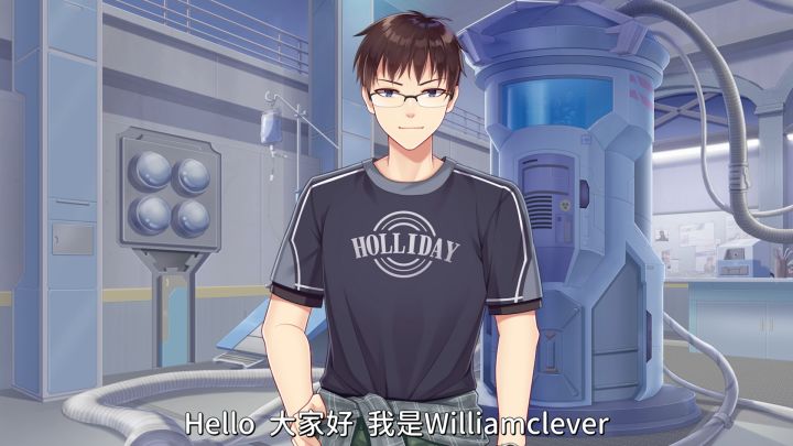 《幻觉》卢灏配音(William clever)访谈截图