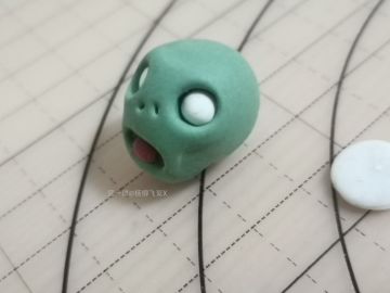 【超轻黏土与树脂黏土】第3期：教你如何自己做一个简单的僵尸手办