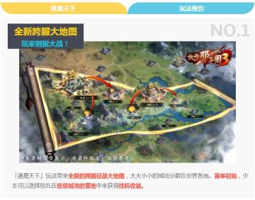 新玩法预告|全新跨服攻守PVP玩法“逐鹿天下”即将登场！