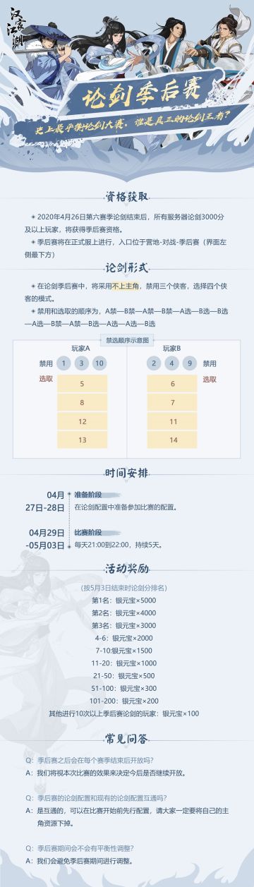 【汉家江湖】论剑季后赛预告