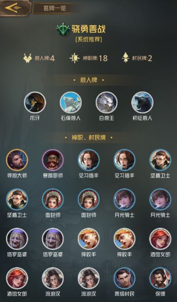 狼人对决萌新指南④：六大势力新手套牌小合辑（上）