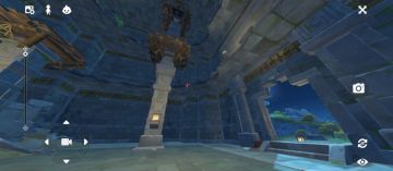 天遒谷爬柱子图文