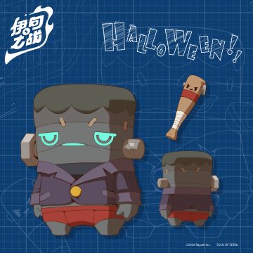 【万圣造型胖古登场】