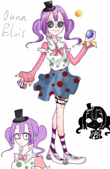 大概是个杂技演员的原创人设？