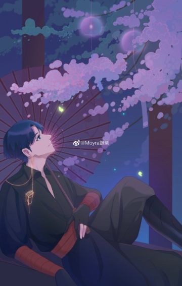 藤村 伊织——赏花，微博活动#应聘你的心上人#