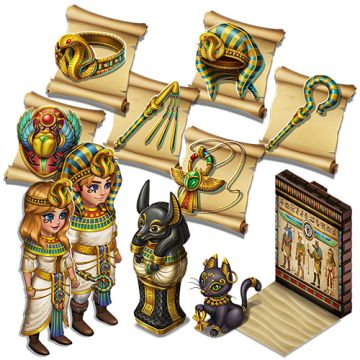 尼罗河畔法力无边的前辈们来商店英雄啦！