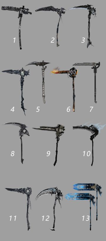 【投票啦】选出你最爱的那件武器吧