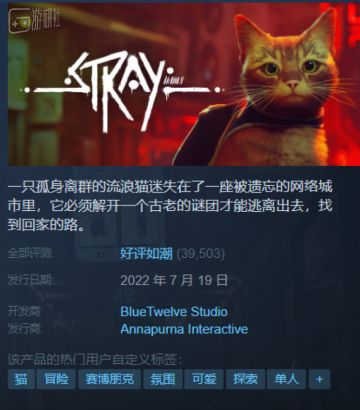 可爱猫猫变成"奇行种"，《Stray》已经被MOD作者玩坏了