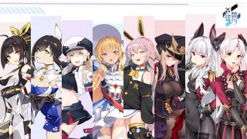 3D舰姬即时海战手游《苍蓝誓约》7月16日全平台公测开启