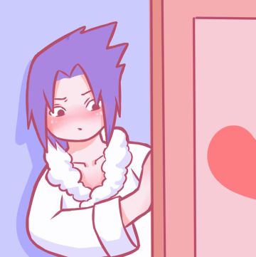 【板绘】七夕情头 佐助—小樱