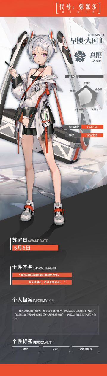 【已开奖】修正者档案 | 首位Ｓ级修正者早樱·大国主信息公开！【内含「觉醒测试」激活码抽奖活动】
