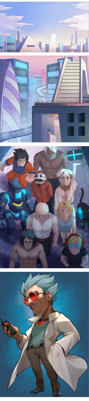 【逆都剧场】不定期更新条漫--第一弹