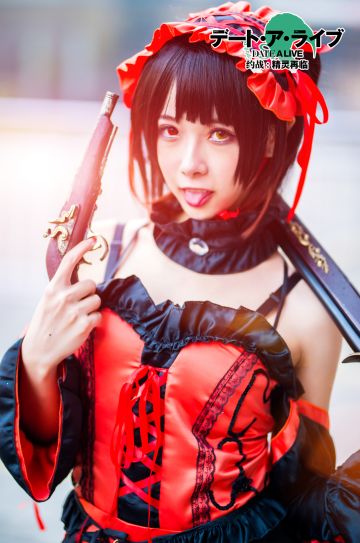 【漫展反图】这个狂三COS有点要舔人的样子~