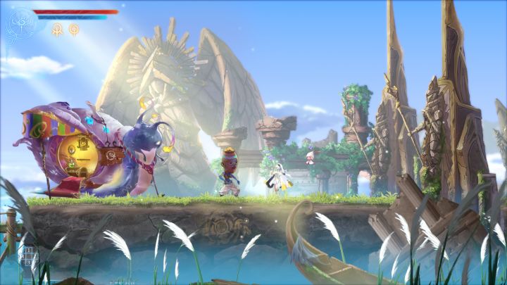 来自上海烛龙的细腻手绘风类银河恶魔城新作《心渊梦境》截图