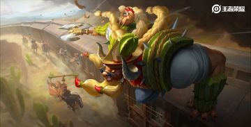 小妲己爆料|孙悟空、牛魔西部大镖客皮肤海报品质升级