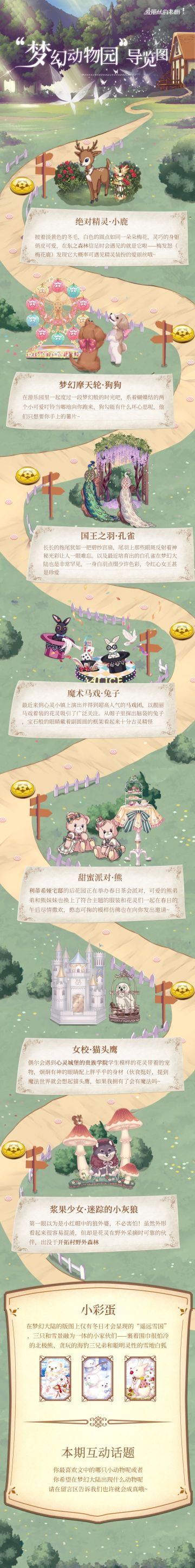 【爱丽丝情报站】新地图增加了？前方到站——梦幻大陆动物园