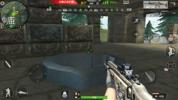 CF荒岛特训防空洞落点打法