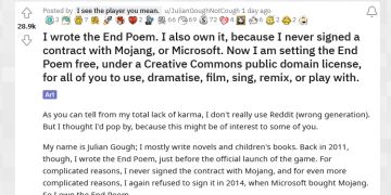 [周边] Julian Gough 以 CC0 协议开放了《终末之诗》的版权