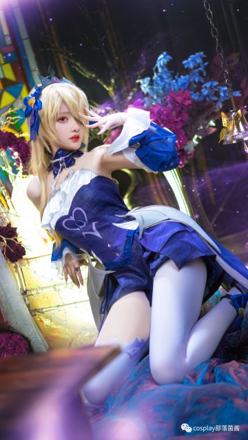 cos：原神菲谢尔极夜真梦cos正片@逆光R，「断罪之皇女」