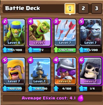 【新手卡组推荐】平民流骷髅巨人2000+