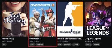 《#守望先锋归来#》Twitch最高在线...