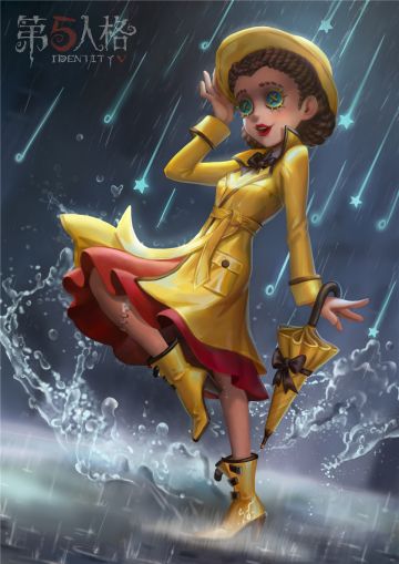 在细雨中欢唱《第五人格》医生演绎之星时装即将上架