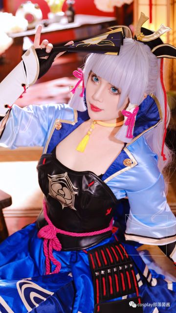 cos：原神神里绫华cos正片@青木洋子，稻妻神里流太刀术皆传