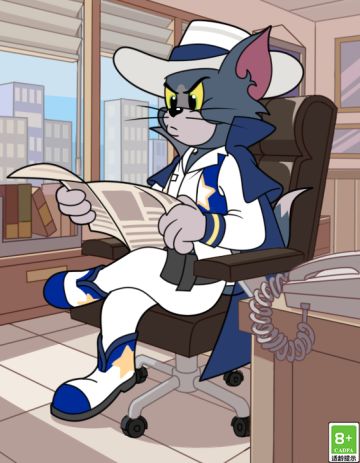 牛仔汤姆·治安警长丨守护猫鼠世界所有人的安全，是治安警长时刻被在肩上的责任！