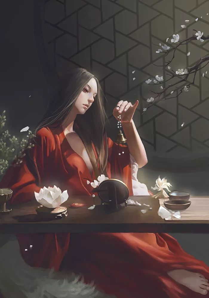 【古风红衣美人】绝色天下无,一失难再得截图