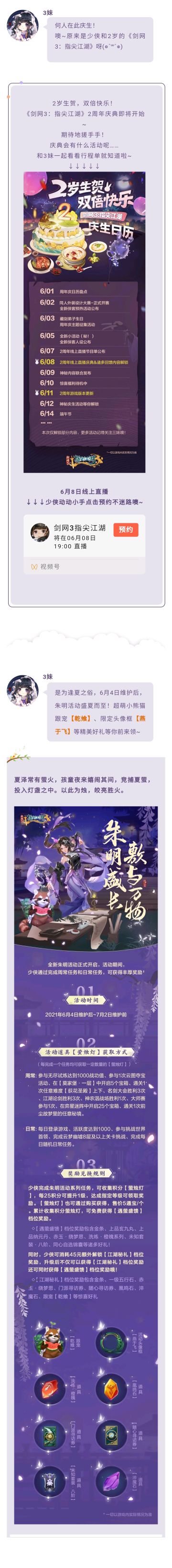 2周年庆典日历更新|还有一件重要的事需要你来决定！