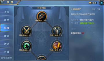 王朝课堂——联盟科技提升