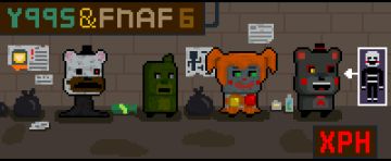 【同人】元气骑士&FNAF6代4人组皮肤