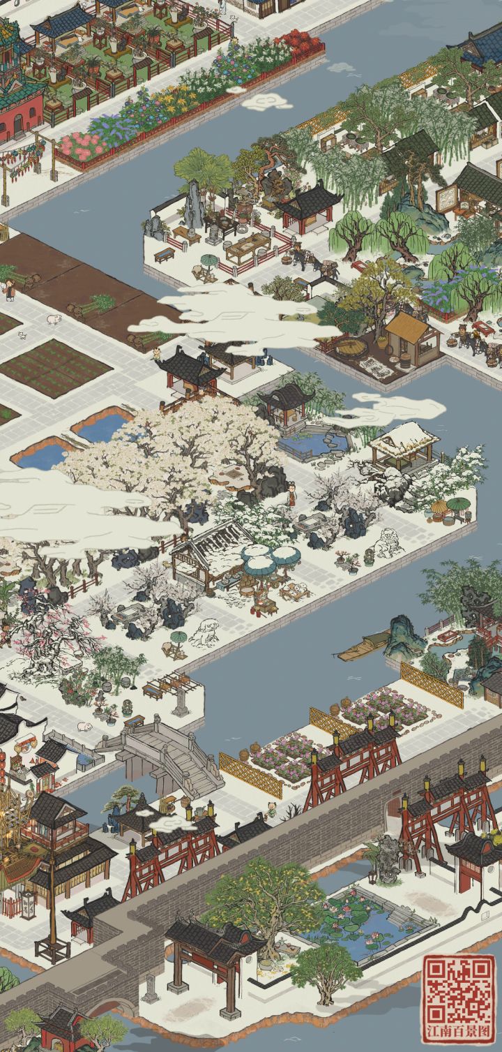 玩了这么久发个自己攒的冬季建筑图截图