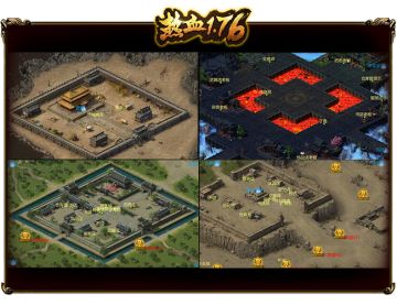 我的老家就住在比奇屯《热血1.76》地图展示