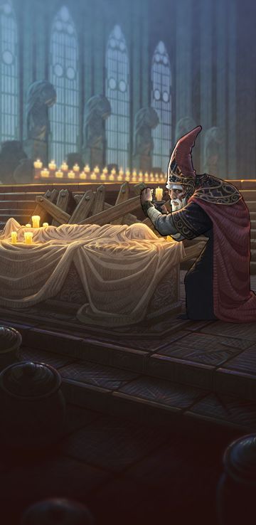 【游戏美术分享】教堂高清背景