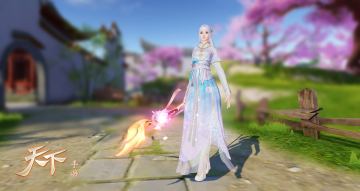 化蝶翩翩游大荒！《天下》手游全新蝶翼外观美瞎众人！