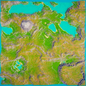 【侏罗纪岛】新地图：无垠大陆 预览