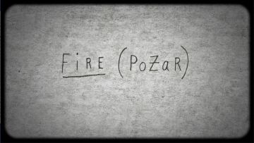 大卫·林奇2015年与Marek Zebrowski合作音乐动画短片《FIRE (POZAR)》放出