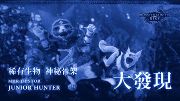 稀有生物在哪里？地图互动新机制？！《怪物猎人 崛起》初期狩猎心得大分享！